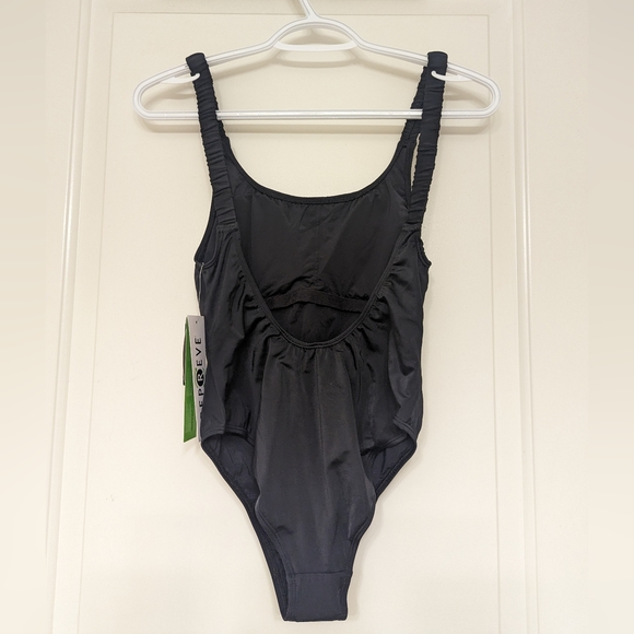 Black one-piece swimsuit - Picture 2 of 4